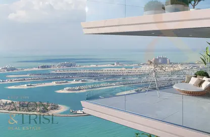Apartment - 3 Bedrooms - 4 Bathrooms for sale in Seapoint - EMAAR Beachfront - Dubai Harbour - Dubai