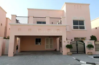 Outdoor Building image for: Villa - 4 Bedrooms - 4 Bathrooms for sale in Nad Al Sheba Villas - Nad Al Sheba 3 - Nad Al Sheba - Dubai, Image 1