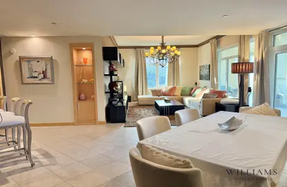 Apartment - 3 Bedrooms - 4 Bathrooms for rent in Al Shahla - Shoreline Apartments - Palm Jumeirah - Dubai