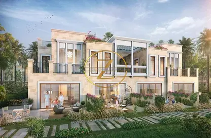 Outdoor House image for: Townhouse - 4 Bedrooms - 3 Bathrooms for sale in Malta - Damac Lagoons - Dubai, Image 1