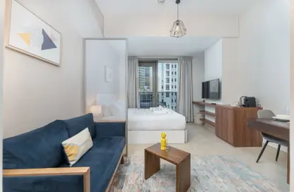 شقة - 1 حمام للايجار في برج التألق 3 - أبراج البريق - دبي مارينا - دبي