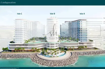 Apartment - Studio - 1 Bathroom for sale in Trio Isle - Al Marjan Island - Ras Al Khaimah