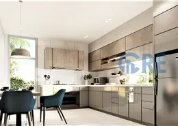 Kitchen image for: Townhouse - 3 Bedrooms - 4 Bathrooms for sale in The Pulse Beachfront - The Pulse - Dubai South (Dubai World Central) - Dubai, Image 1