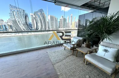 شقة - غرفة نوم - 2 حمامات للبيع في تراسات مراسي درايف - الخليج التجاري - دبي