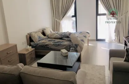 Living Room image for: Apartment - 1 Bathroom for rent in Al Mamsha - Muwaileh - Sharjah, Image 1
