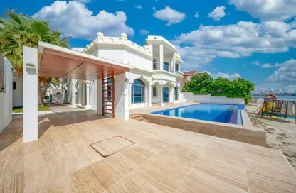 Villa - 4 Bedrooms - 5 Bathrooms for rent in Garden Homes Frond P - Garden Homes - Palm Jumeirah - Dubai