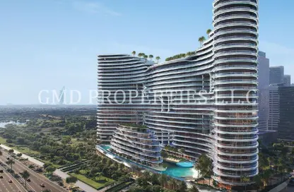 Apartment - 1 Bedroom - 1 Bathroom for sale in Binghatti Aquarise - Business Bay - Dubai