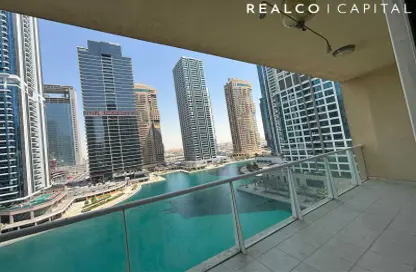Apartment - 2 Bedrooms - 3 Bathrooms for rent in Lake View Tower - JLT Cluster B - Jumeirah Lake Towers - Dubai