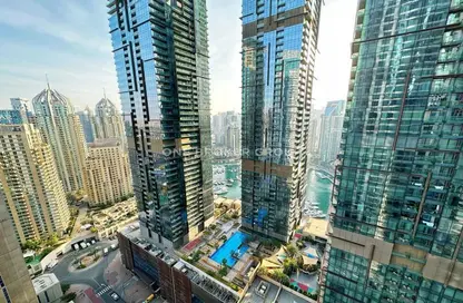 Apartment - 2 Bedrooms - 2 Bathrooms for rent in The Torch - Dubai Marina - Dubai