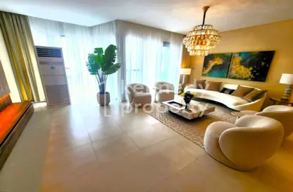 Living Room image for: Duplex - 3 Bedrooms - 6 Bathrooms for sale in Radiant Viewz 2 - City Of Lights - Al Reem Island - Abu Dhabi, Image 1