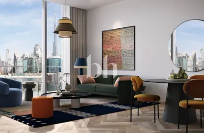 شقة - غرفة نوم - 1 حمام للبيع في بنينسولا ثري - بنينسولا - الخليج التجاري - دبي