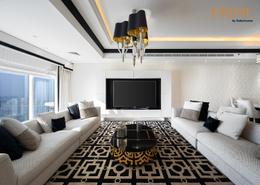 صورةغرفة المعيشة لـ: شقة - 4 غرف نوم - 5 حمامات للبيع في تاج الإمارات - دبي مارينا - دبي, صورة 1