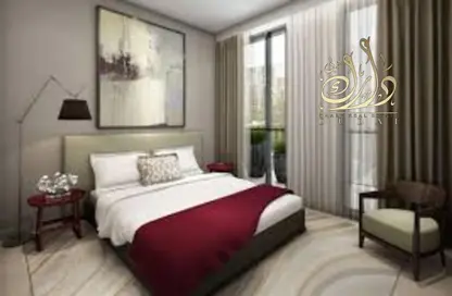 صورة لـ غرفة- غرفة النوم شقة - غرفة نوم - 2 حمامات للبيع في 1 منطقة دانيا - وسط المدينة - مدينة دبي للإنتاج (اي ام بي زد) - دبي ، صورة رقم 1