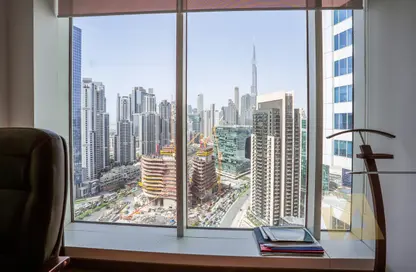 نصف طابق - استوديو - 1 حمام للبيع في برج بورلينجتون - الخليج التجاري - دبي