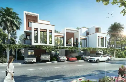 Townhouse - 4 Bedrooms - 3 Bathrooms for sale in Costa Brava 1 - Costa Brava at DAMAC Lagoons - Damac Lagoons - Dubai