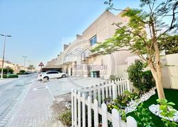 Outdoor Building image for: Villa - 5 bedrooms - 6 bathrooms for rent in Contemporary Style - Al Reef Villas - Al Reef - Abu Dhabi, Image 1