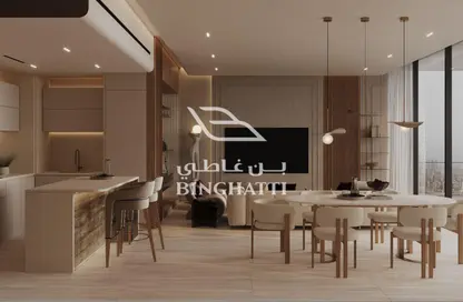 Apartment - 2 Bedrooms - 2 Bathrooms for sale in Binghatti Ruby - Jumeirah Village Circle - Dubai