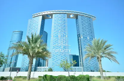 Apartment - 1 Bedroom - 1 Bathroom for rent in The Gate Tower 3 - Shams Abu Dhabi - Al Reem Island - Abu Dhabi