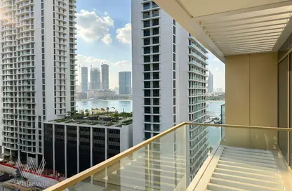 Apartment - 1 Bedroom - 1 Bathroom for sale in Grand Bleu Tower 1 - EMAAR Beachfront - Dubai Harbour - Dubai