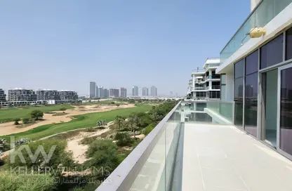 Balcony image for: Apartment - 3 Bedrooms - 4 Bathrooms for sale in Golf Panorama A - Golf Panorama - DAMAC Hills - Dubai, Image 1
