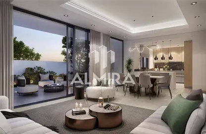Living / Dining Room image for: Villa - 4 Bedrooms - 7 Bathrooms for sale in The Dunes - Saadiyat Reserve - Saadiyat Island - Abu Dhabi, Image 1