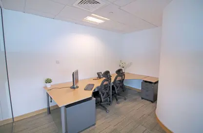 Office Space - Studio - 4 Bathrooms for rent in Concord Tower - Dubai Media City - Dubai