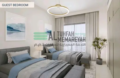 Apartment - 1 Bedroom - 2 Bathrooms for sale in Oasis Tower - Al Rashidiya 1 - Al Rashidiya - Ajman