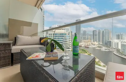 Apartment - 2 Bedrooms - 2 Bathrooms for rent in Dorra Bay - Dubai Marina - Dubai