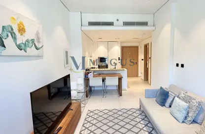 Apartment - 1 Bedroom - 2 Bathrooms for rent in Beverly Residence - Jumeirah Village Circle - Dubai