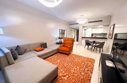 Living / Dining Room image for: Apartment - 1 Bedroom - 2 Bathrooms for sale in Artesia B - Artesia - DAMAC Hills - Dubai, Image 1