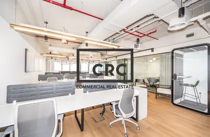 Office Space - Studio - 1 Bathroom for rent in Burj Al Salam - Sheikh Zayed Road - Dubai