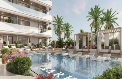 شقة - غرفة نوم - 2 حمامات للبيع في أرك تراس - مجمع دبي ريزيدنس - دبي لاند - دبي