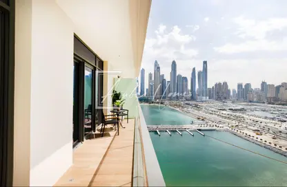 شقة - غرفة نوم - 1 حمام للبيع في برج Marina Vista 1 - مارينا فيستا - إعمار بيتشفرونت - دبي هاربور - دبي