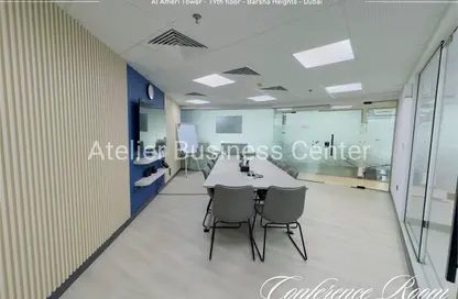 Business Centre - Studio - 1 Bathroom for rent in Al Ameri Tower - Barsha Heights (Tecom) - Dubai