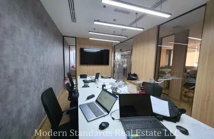 Office Space - Studio - 2 Bathrooms for rent in The Exchange - Business Bay - Dubai