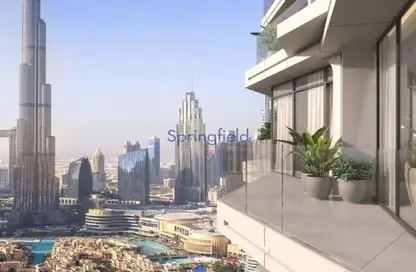 Outdoor Building image for: Apartment - 2 Bedrooms - 3 Bathrooms for sale in City Center Residences - Downtown Dubai - Dubai, Image 1