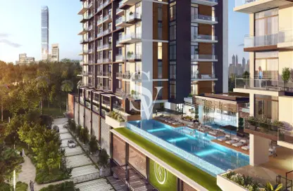 Pool image for: Apartment - 1 Bathroom for sale in Wilton Park Residences - Mohammed Bin Rashid City - Dubai, Image 1