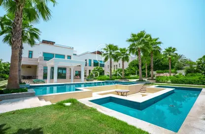 Pool image for: Villa - 7 Bedrooms - 7 Bathrooms for rent in Sector L - Emirates Hills - Dubai, Image 1