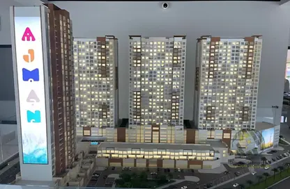 Apartment - 3 Bedrooms - 4 Bathrooms for sale in Ajman One - Phase 2 - Ajman Downtown - Ajman