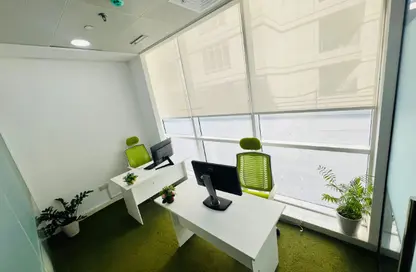 Office Space - Studio - 1 Bathroom for rent in Business Atrium Building - Oud Metha - Bur Dubai - Dubai