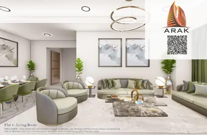 Apartment - 1 Bedroom - 2 Bathrooms for sale in Tiger Downtown Ajman - Al Alia - Ajman