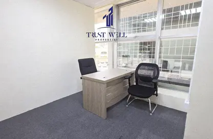 Office Space - Studio - 4 Bathrooms for rent in Al Sawari Tower - Al Khalidiya - Abu Dhabi