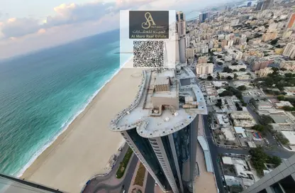شقة - غرفة نوم - 2 حمامات للبيع في برج الكورنيش - طريق كورنيش عجمان - عجمان