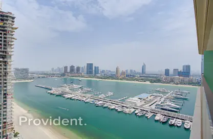 شقة - غرفة نوم - 2 حمامات للايجار في مارينا فيستا - إعمار بيتشفرونت - دبي هاربور - دبي