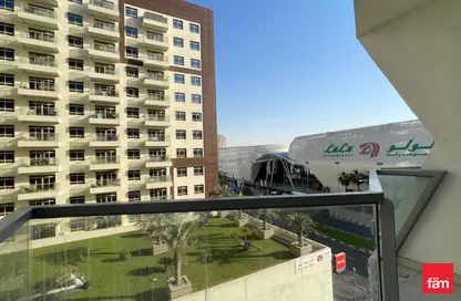 Apartment - Studio - 1 Bathroom for rent in Binghatti Apartments - Dubai Silicon Oasis - Dubai