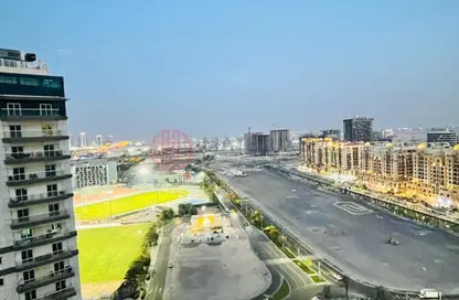 شقة - 1 حمام للايجار في برج هيرا - مدينة دبي الرياضية - دبي