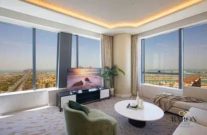 Apartment - 1 Bedroom - 2 Bathrooms for rent in The Palm Tower - Palm Jumeirah - Dubai