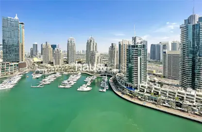 Apartment - 3 Bedrooms - 5 Bathrooms for rent in Marina Tower - Dubai Marina - Dubai