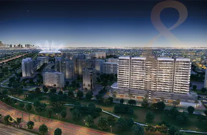 Apartment - 2 Bedrooms - 3 Bathrooms for sale in Azizi Grand - Dubai Sports City - Dubai