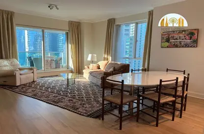 Apartment - 2 Bedrooms - 2 Bathrooms for rent in Al Mesk Tower - Emaar 6 Towers - Dubai Marina - Dubai